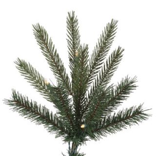 Vickerman Co. 9 Green Bradfo Red Fir Artificial Christmas Tree with