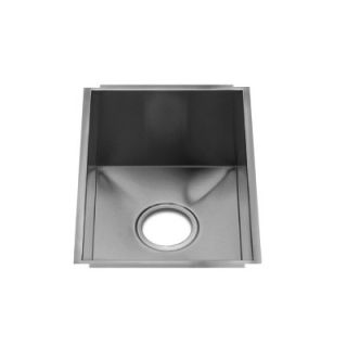 Julien UrbanEdge 13 x 17.5 Undermount Single Bowl Kitchen Sink