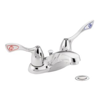Moen Commercial Centerset Bathroom Faucet with Cold and Hot Handles