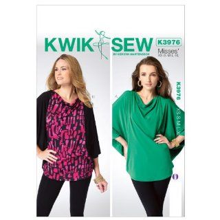 Kwik Sew Patterns K3976 Misses Top Sewing Template, All Sizes
