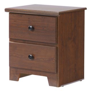 Wildon Home ® Shaker 2 Drawer Nightstand with Roller Glides