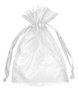 3"x4" Organza Bags, 30/pk, White  Wedding Ceremony Accessories  