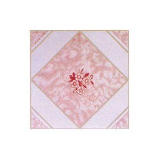 Home Dynamix 12 x 12 Vinyl Tile in Pink Flower