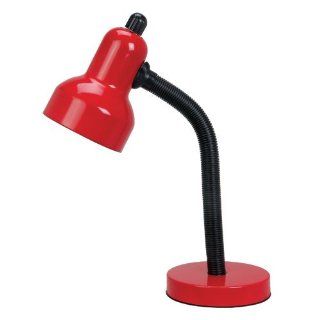 Lite Source LSF 211RED Goosy Desk Lamp, Red   Red And Blue Desk Lamp  