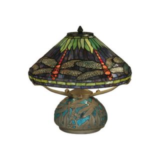 Dale Tiffany Dragonfly Medley 3 Light Table Lamp