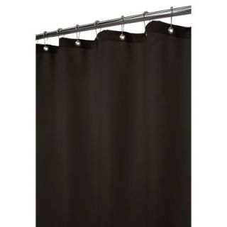 Watershed Dorset Solid Shower Curtain in Black