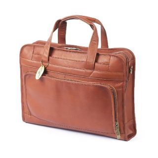 Claire Chase Professional Leather Laptop Briefcase