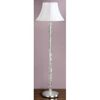 Laura Ashley Home Lola Floor Lamp with Classic Bell Shade