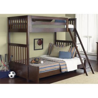Abbott Ridge Twin Over Full Bunk Bed with Ladder