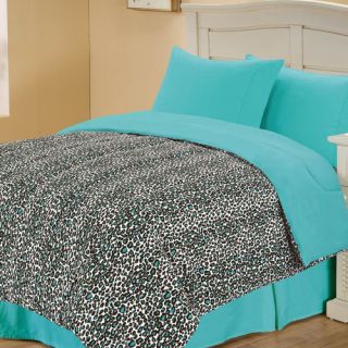 Leopard Style Reversible Comforter