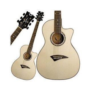 Dean Exotica Nomad 3/4 Size Acoustic Electric Guitar, Mohagany Body Musical Instruments