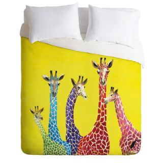 DENY Designs Clara Nilles Jellybean Giraffes Duvet Cover Collection