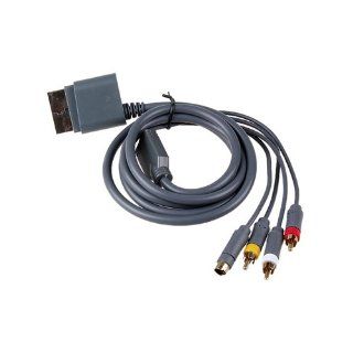 Enjoydeal S video Av Cable/ Cable S video Av for X 360 Video Game and Entertainment System Video Games