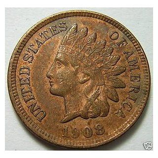1908 Indian Head Penny (Coin) 