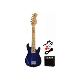 Stedman Pro Kids Electric Guitar in Transparent Blue