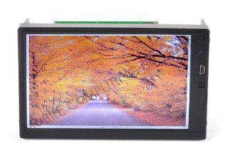 Preassembled Black Double Din LCD Frame with 7" Lilliput 669GL 70NP/C/T HB RV HDMI DVI High Brightness Computers & Accessories
