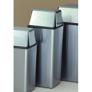 Witt Metal Series Wastewatchers 13 Gallon Stainless Steel Receptacle