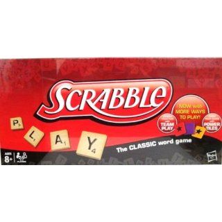 Hasbro Scrabble Crossword Game with Power Tiles Toys & Games