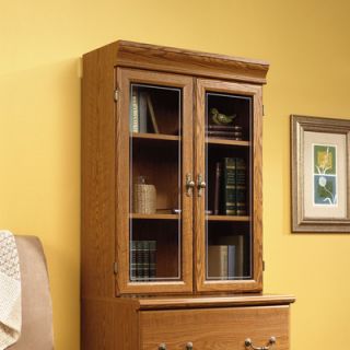 Sauder Orchard Hills Lateral File Cabinet with Hutch