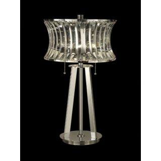 Dale Tiffany 2 Light Crystal Table Lamp