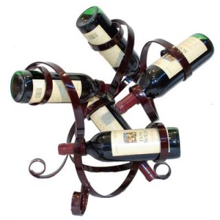 Metrotex Designs 5 Bottle Tabletop Wine Rack