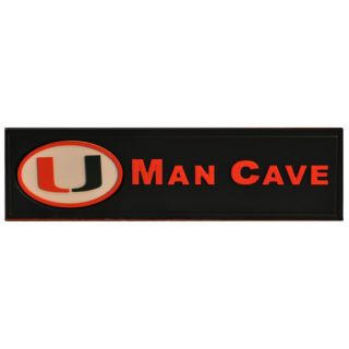 NCAA Man Cave Plaque