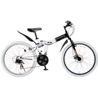 Suspension Front Disc Brake LED Light / Wire Lock Around Shimano 21 speed Mountain Bike 26 Inches Folding Aluminum Frame Doppelganger (Doppel Gann Gar) 703 Laid back  Folding Bicycles  Sports & Outdoors