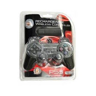 Arsenal Gaming AP3CON8 Wireless Controller, Black   PlayStation 3 Video Games