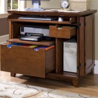 Arts and Crafts Compact Office Cabinet