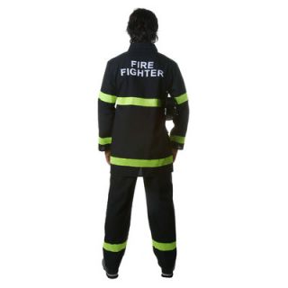 Dress Up America Adult Fire Fighter in Black