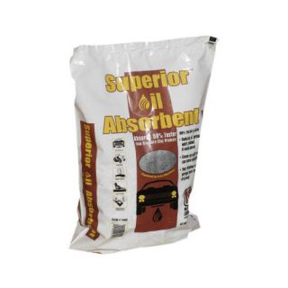 Oil absorbent poly bag Made from montmorillonite clay, a naturally
