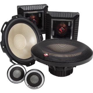 Rockford Fosgate T3652 S Power T3 6.5 Inch 2 Way Components Car Speakers  Component Vehicle Speaker Systems 