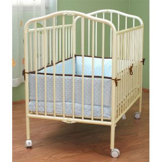 Baby Compact Folding Metal Crib