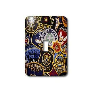 3dRose LLC 3dRose LLC lsp_97657_1 US police shoulder badges   US52 DFR0004   David R. Frazier   Single Toggle Switch   Switch Plates  