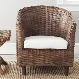 Safavieh Omni Barrel Fabric Arm Chair