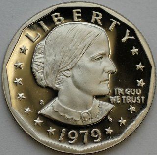 1979 S Type 2 Susan B. Anthony Dollar "Clear S" 
