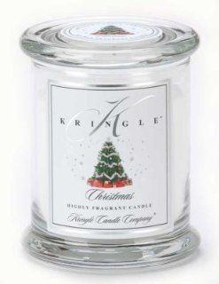 Kringle Candle Company Medium Classic Apothecary Jar   Christmas  