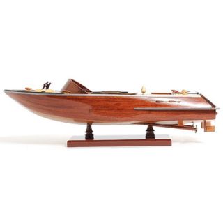Old Modern Handicrafts Small Runabout Model Boat