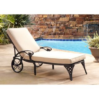 Home Styles Biscayne Chaise Lounge with Cushion
