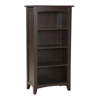 Shaker Cottage Tall Bookcase in Chocolate