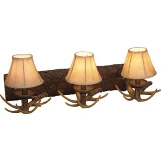 Craftmade Antler Vanity Light in European Bronze