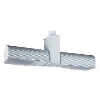 Jesco Lighting LCF703W Contempo Wall Washer Series Compact Fluorescent Track Head for L 2 Wire Single Circuit Track System, White   Track Lighting Accessories  