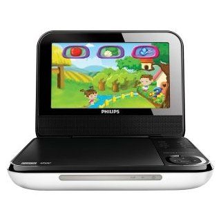 Philips PD703 Portable DVD Player   7" Display (PD703/37)   Computers & Accessories