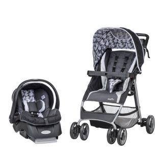 Flexlite collection Raleigh pattern Travel system includes the