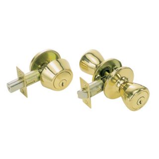 Legend Locksets Front Door Knob Entry Lockset and Single Cylinder