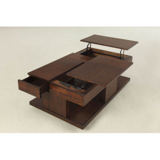 Le Mans Coffee Table with Double Lift Top