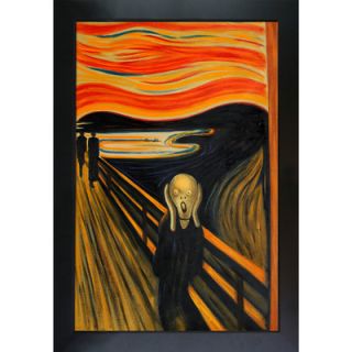 Tori Home Munch The Scream Hand Painted Oil on Canvas Wall Art