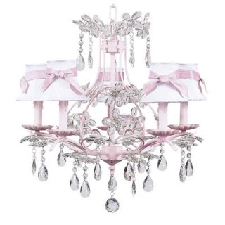 Jubilee Collection Cinderella Chandelier with Optional Shade and Sash