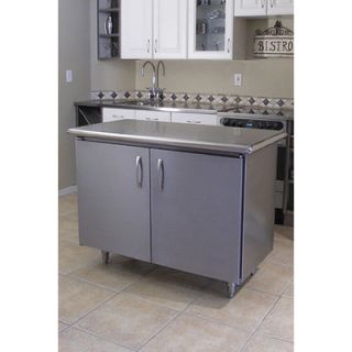 Line by Advance Tabco Professional Chef Kitchen Island with