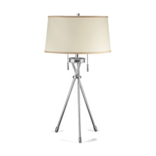 Lighting Enterprises Tripod Table Lamp with Hardback Fold Shade